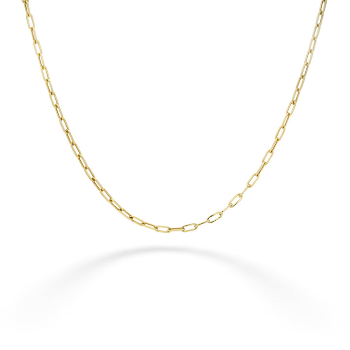 Paperclip Chain Necklace by Gabriel & Co.