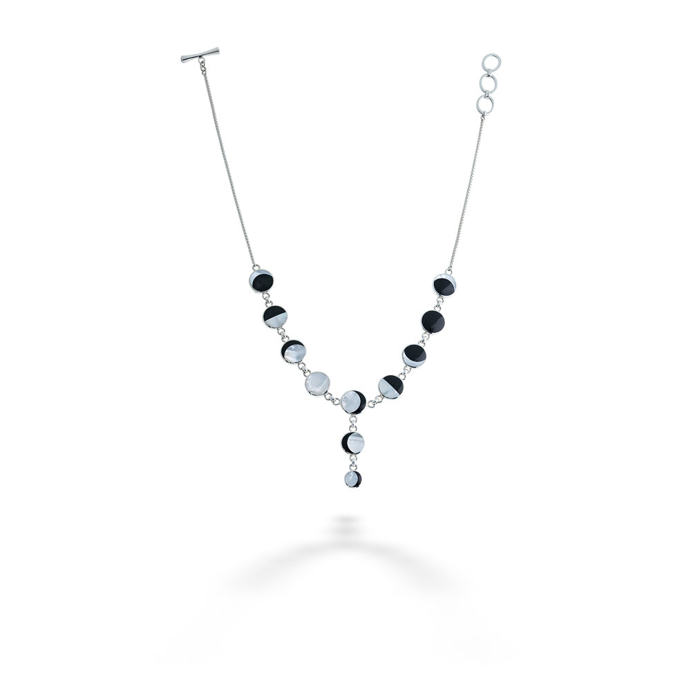 Moon Phases Necklace by Acleoni 
