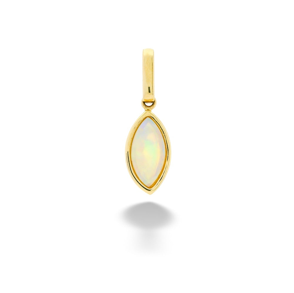 Marquise Shape Opal Pendant by Parle