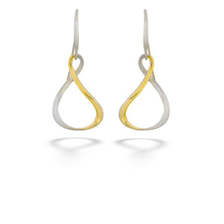 Mixed Metal "Venice" Drop Earrings by Jorge Revilla