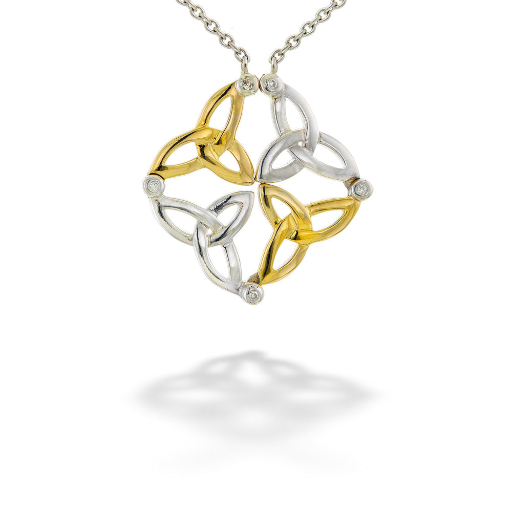 Two in One Diamond Synergy Necklace by Keith Jack