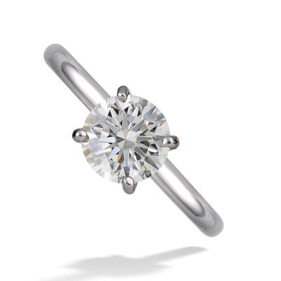 Diamond Solitaire Engagement Ring by De Beers Forevermark