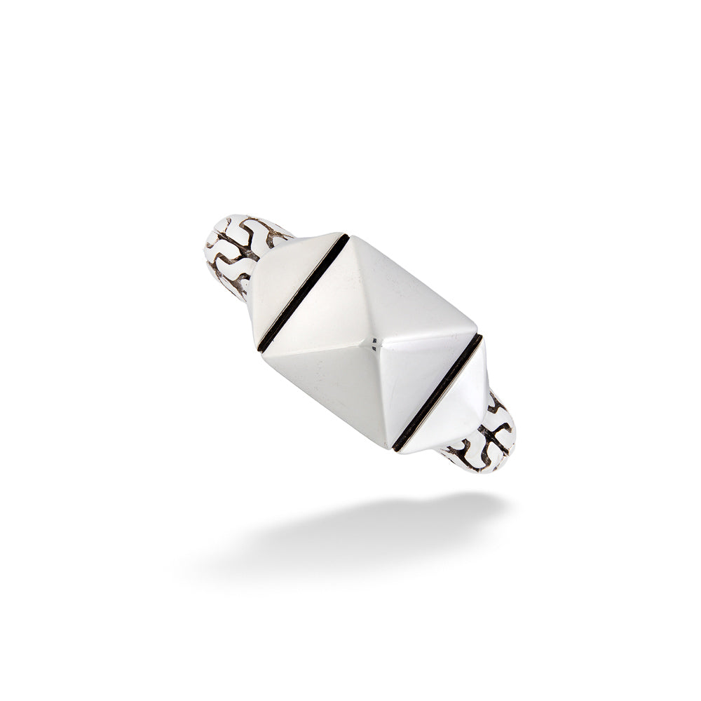 Icon Stud Sterling Silver Ring by John Hardy