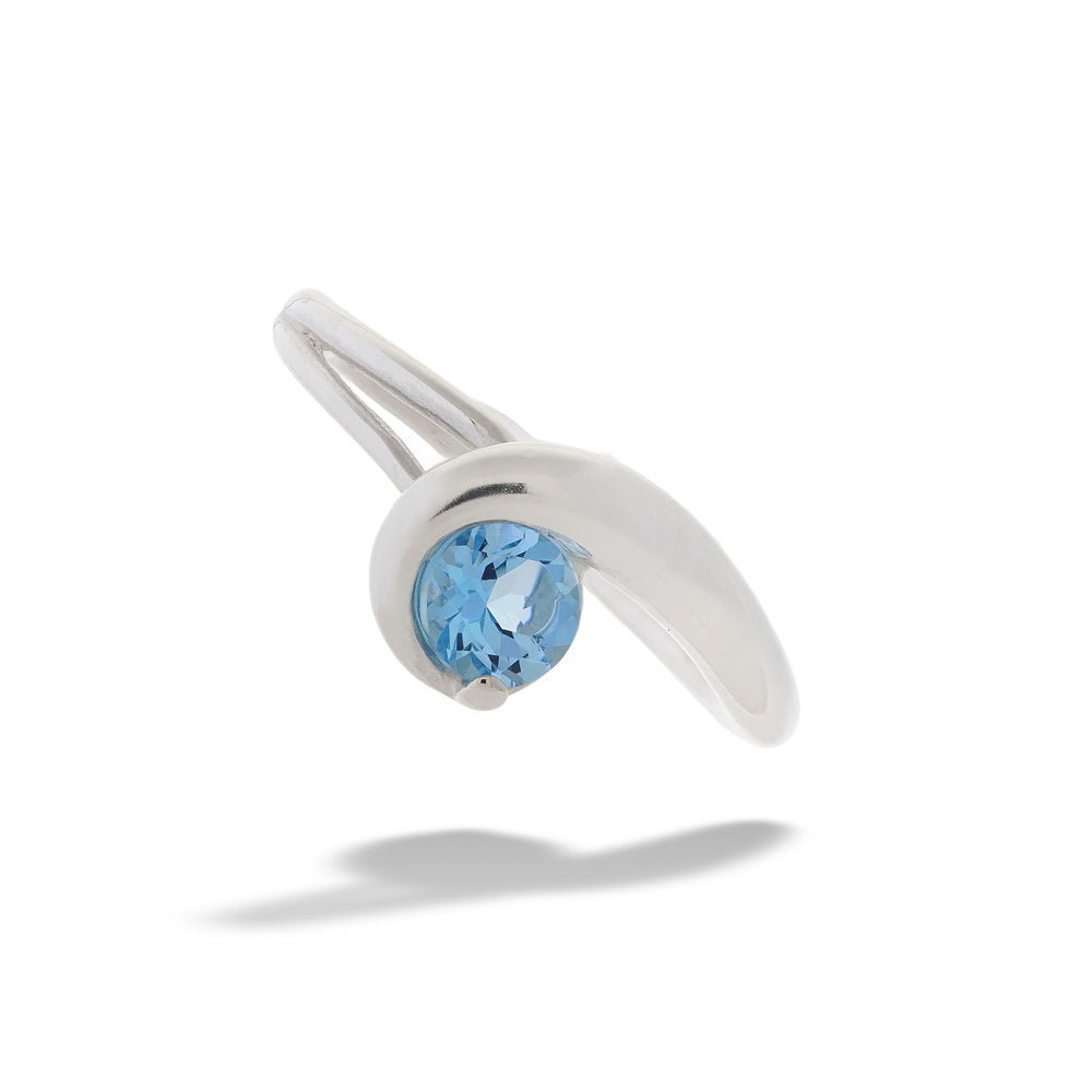 Blue Topaz Elegance Ring by E.L. Designs