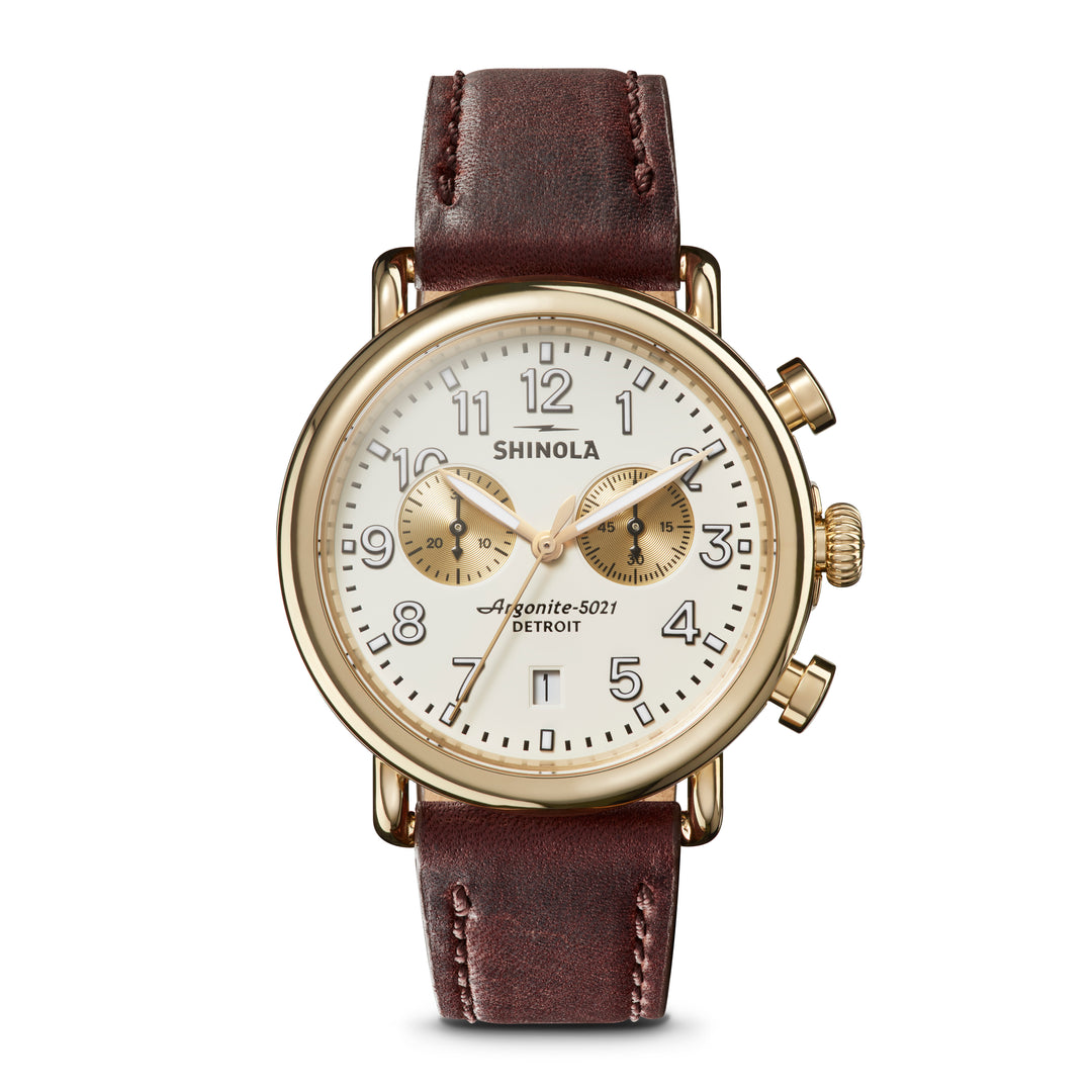 The Runwell Chrono 41mm Watch by Shinola