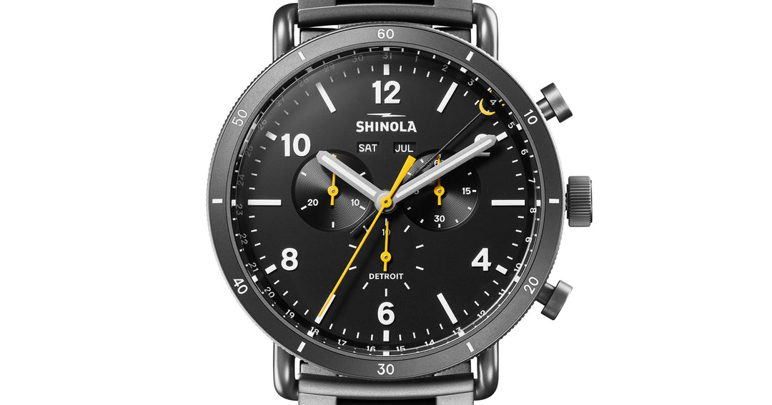The Canfield Sport 45mm Watch by Shinola