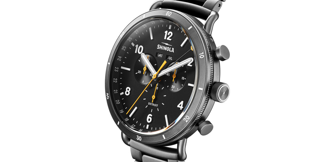 The Canfield Sport 45mm Watch by Shinola