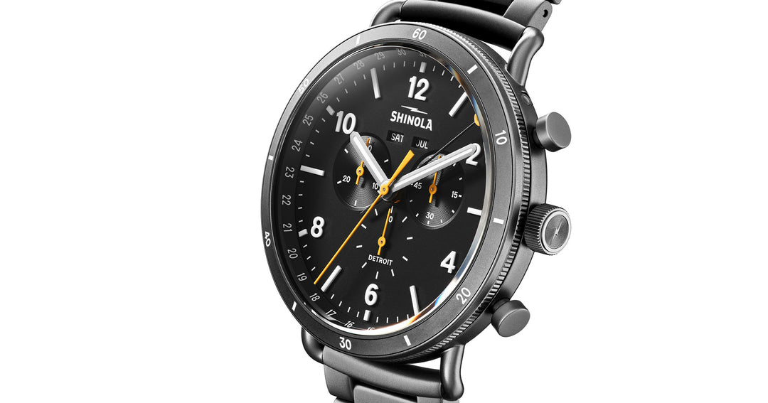 The Canfield Sport 45mm Watch by Shinola