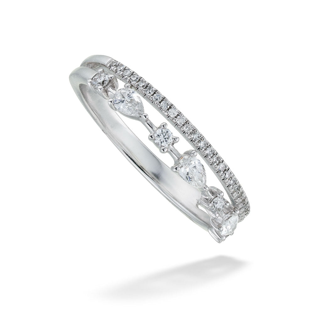 Diamond Multi-Shape Ring by Shy Creation