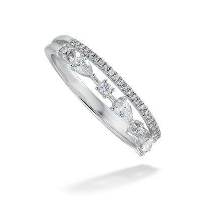 Diamond Multi-Shape Ring by Shy Creation