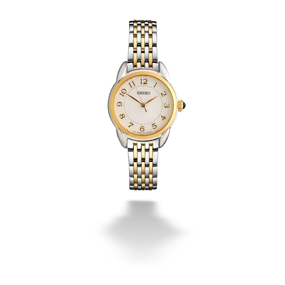 28.7mm Two-Tone Essentials Women's Watch by Seiko