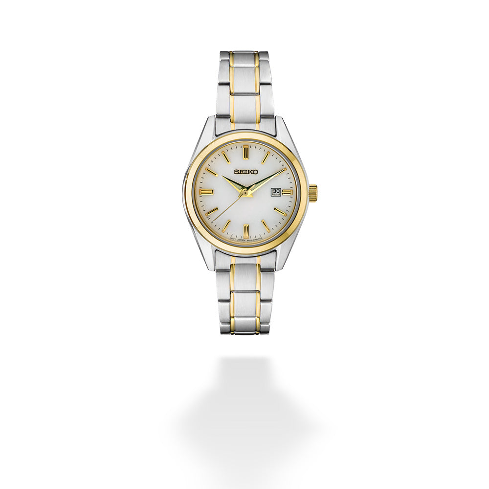 Two-Tone Stainless Steel Essentials Watch by Seiko