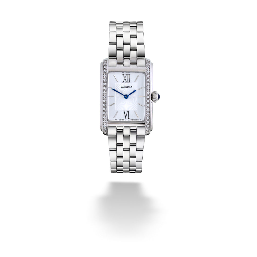 Rectangular Movement Women's Watch by Seiko.