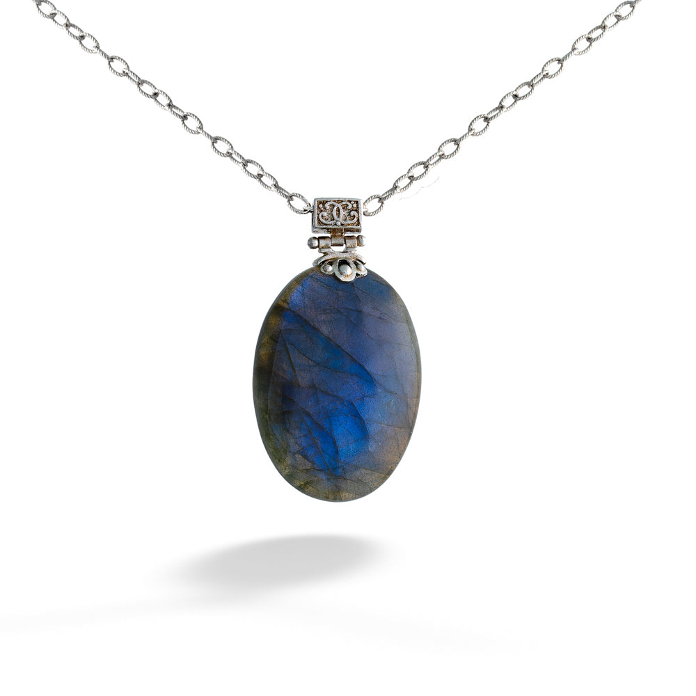 Labradorite Pendant Necklace by Anatoli