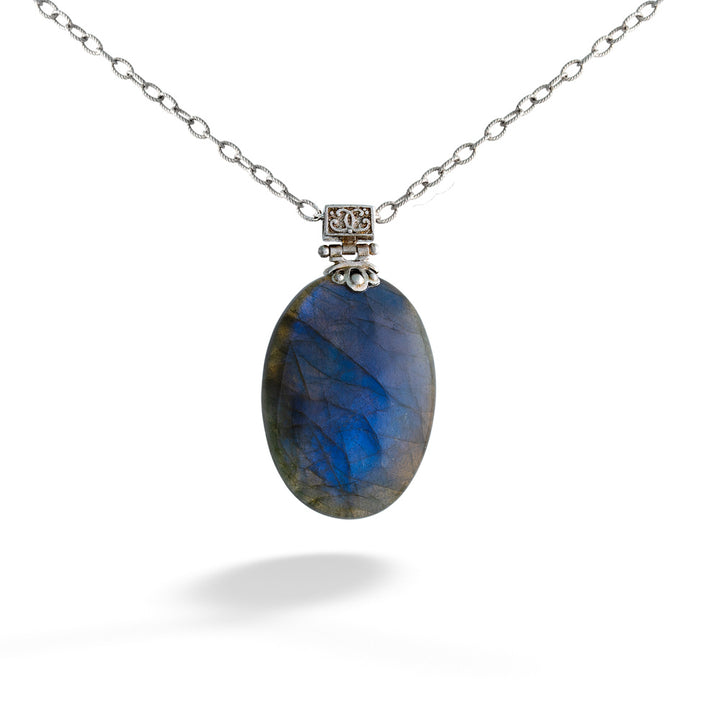 Labradorite Pendant Necklace by Anatoli