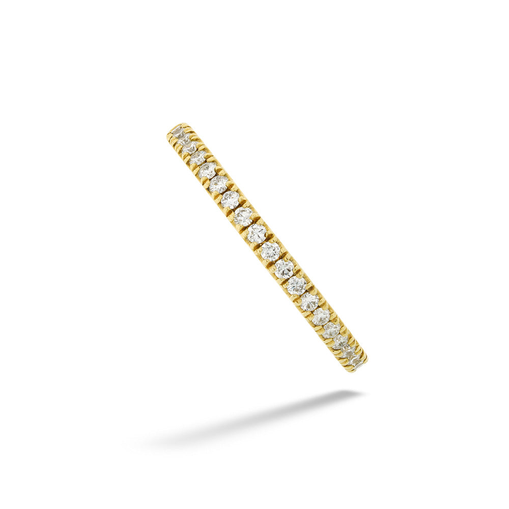 14K Gold Diamond Band by Gabriel & Co. 
