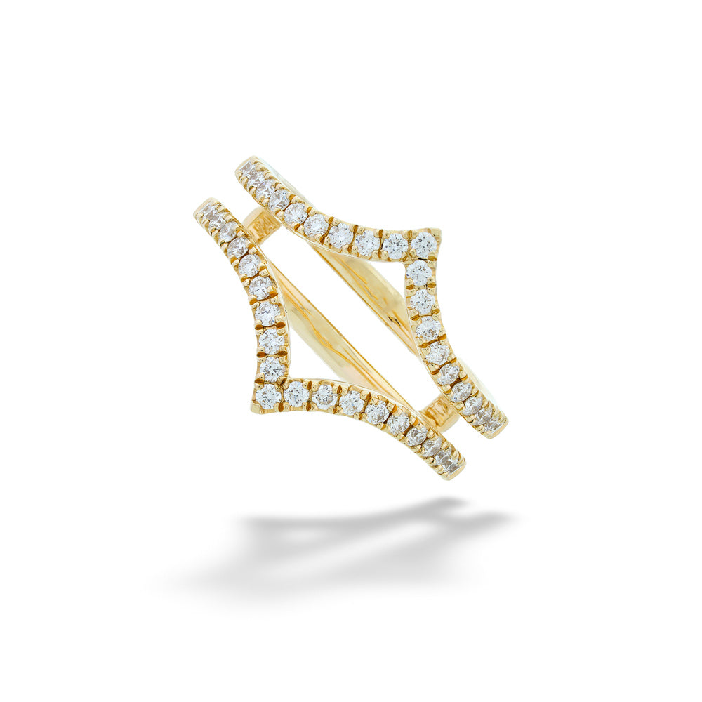 14K Gold Diamond Ring Enhancer