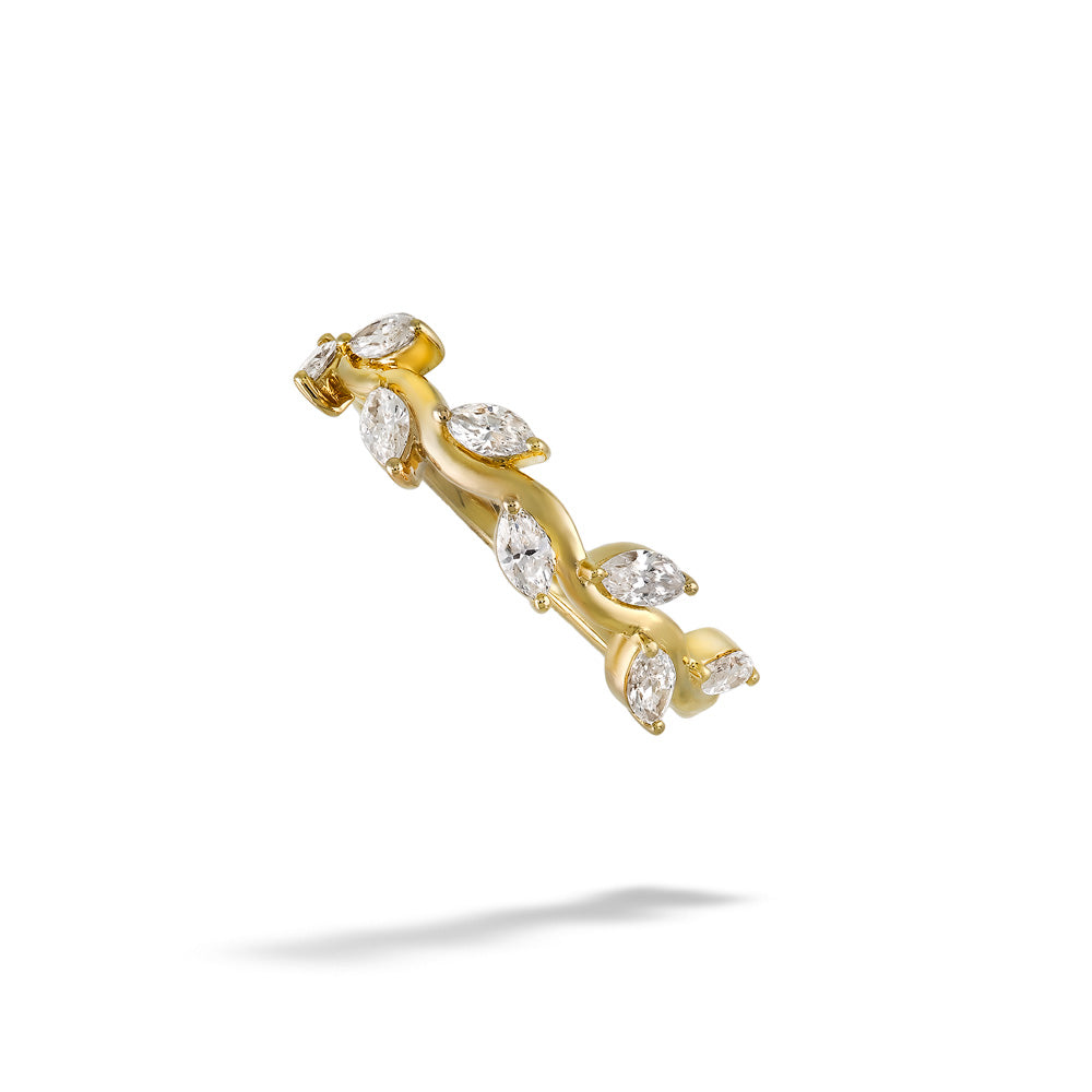 Diamond Leaf Band by Classique Creations