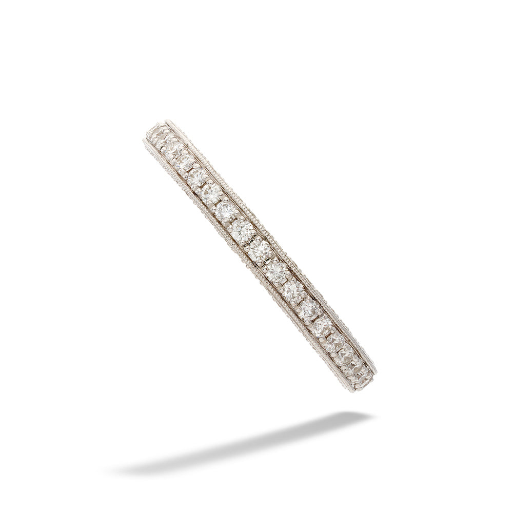  Vintage Square Shank Diamond Ring 