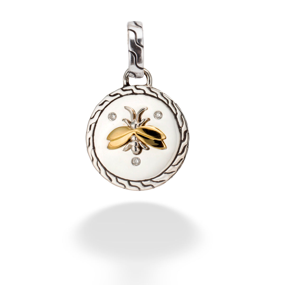 Diamond Firefly Amulet Pendant by John Hardy