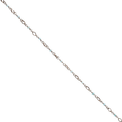 Apatite Beads Yoni Chain Necklace by Kir