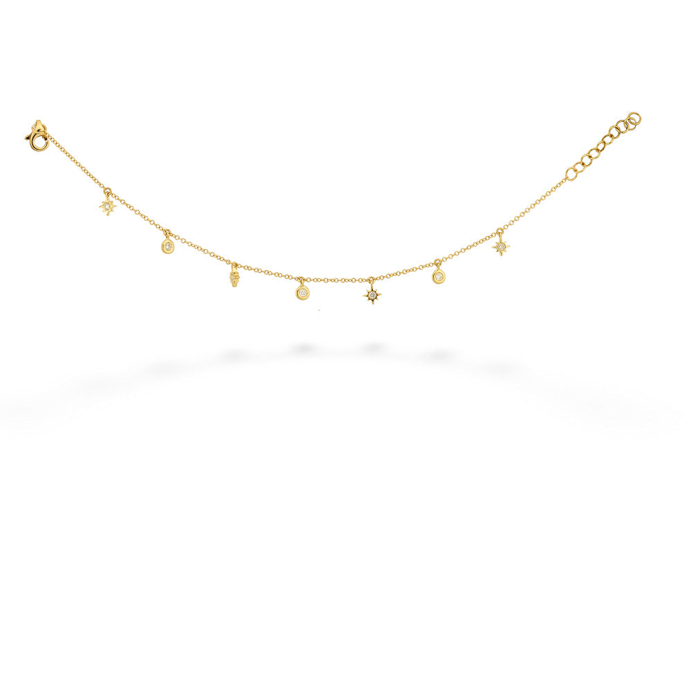 Diamond Star Bracelet by Shy Creation